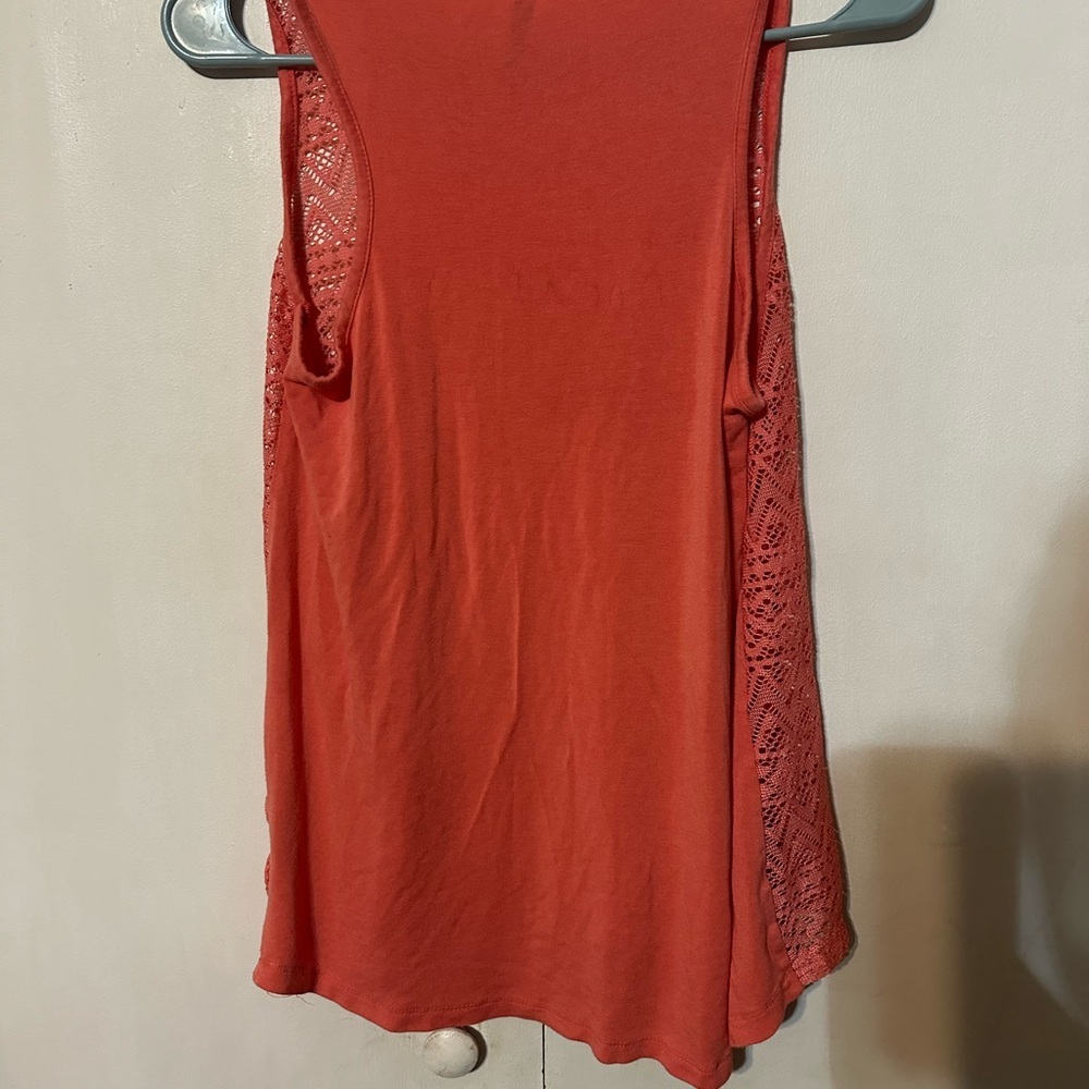 Pink Lace Tank Top - Picture 4 of 4
